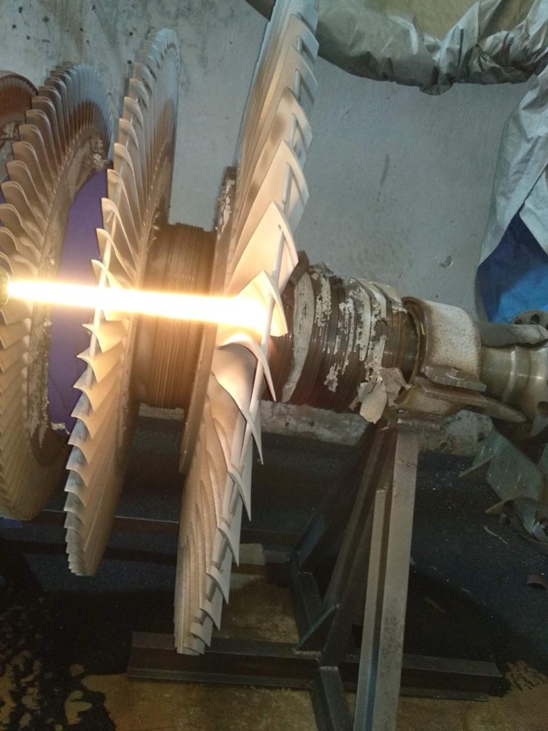 Turbine Component Surface Restoration - HVOF Coating Services