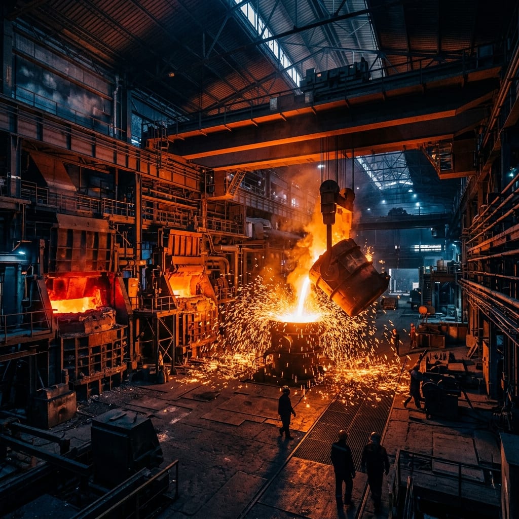 Steel Manufacturing Plant